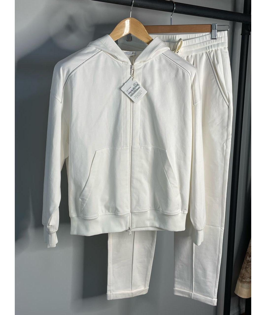 BRUNELLO CUCINELLI Бежевый хлопковый спортивные костюмы, фото 7