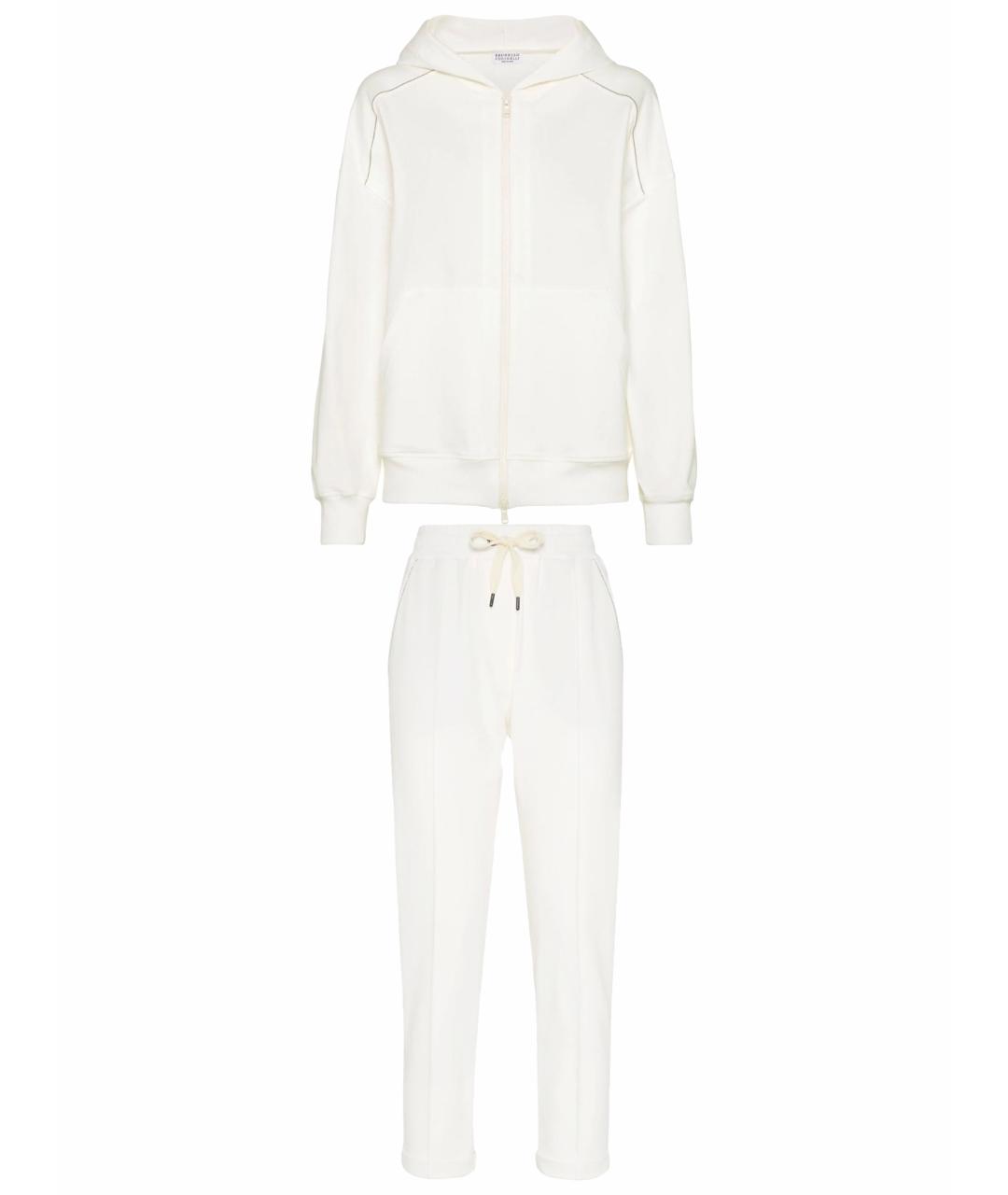 BRUNELLO CUCINELLI Бежевый хлопковый спортивные костюмы, фото 1