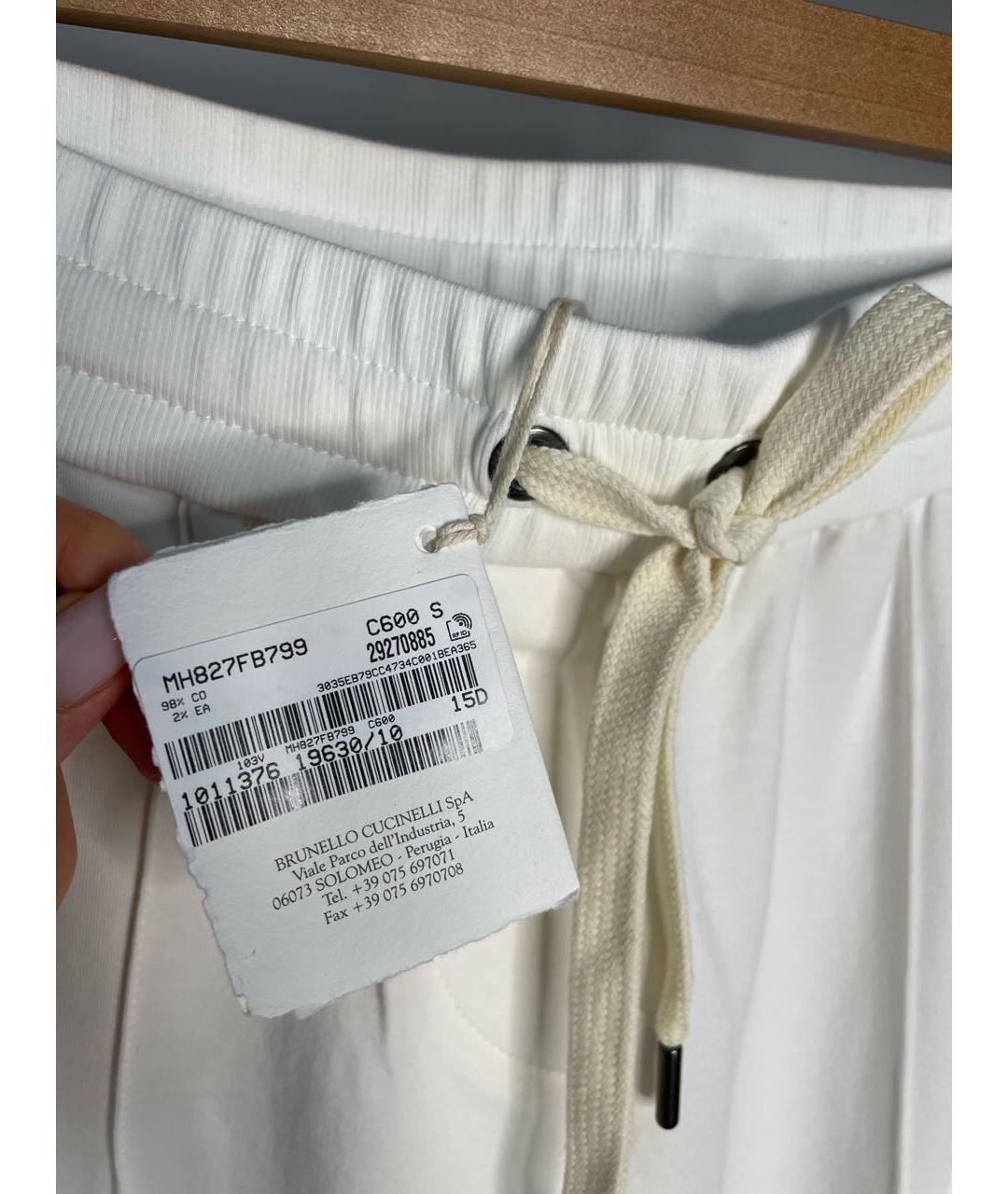 BRUNELLO CUCINELLI Бежевый хлопковый спортивные костюмы, фото 8