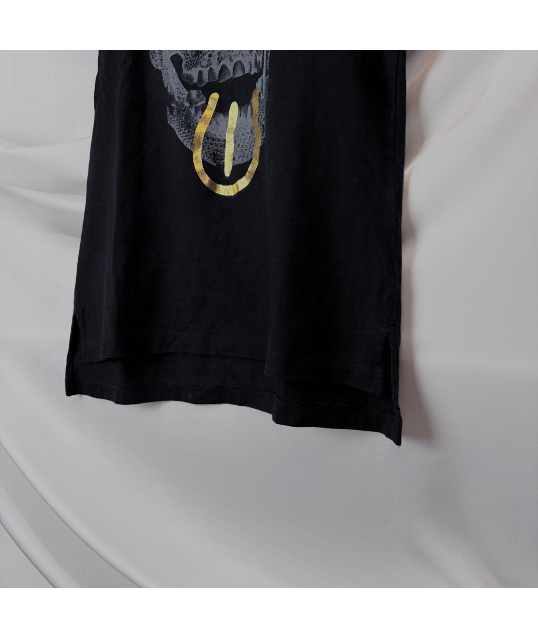 VIVIENNE WESTWOOD Черная хлопковая футболка, фото 4