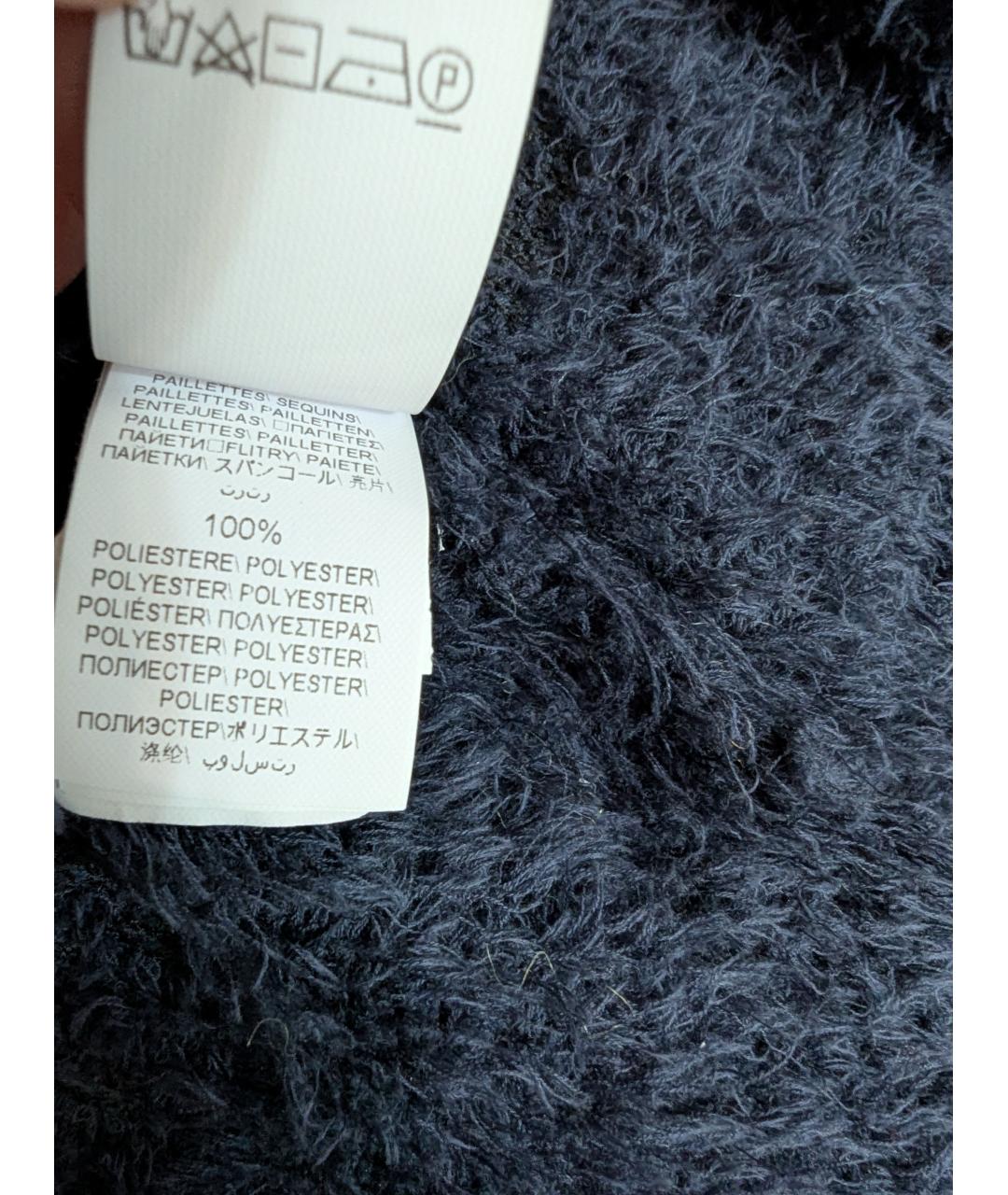 BRUNELLO CUCINELLI Синий хлопковый кардиган, фото 7