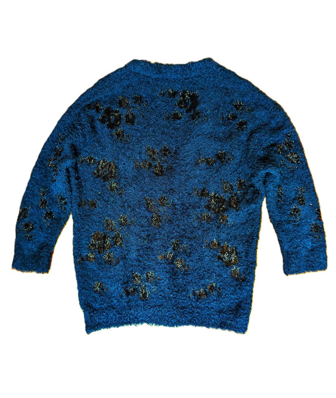 BRUNELLO CUCINELLI Синий хлопковый кардиган, фото 2