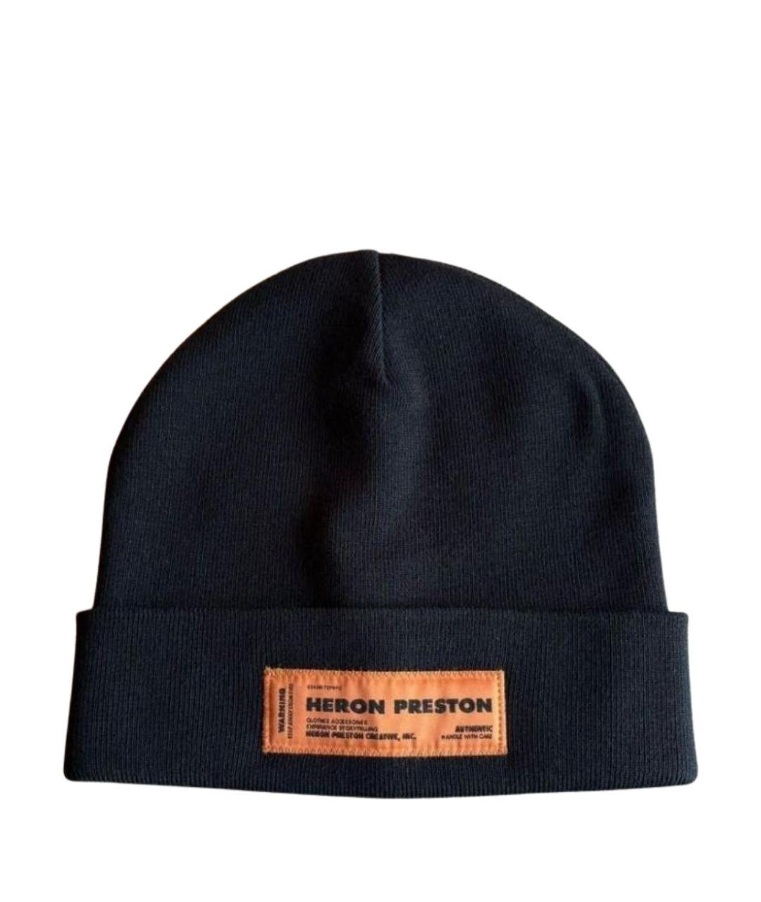 HERON PRESTON Черная шапка, фото 1