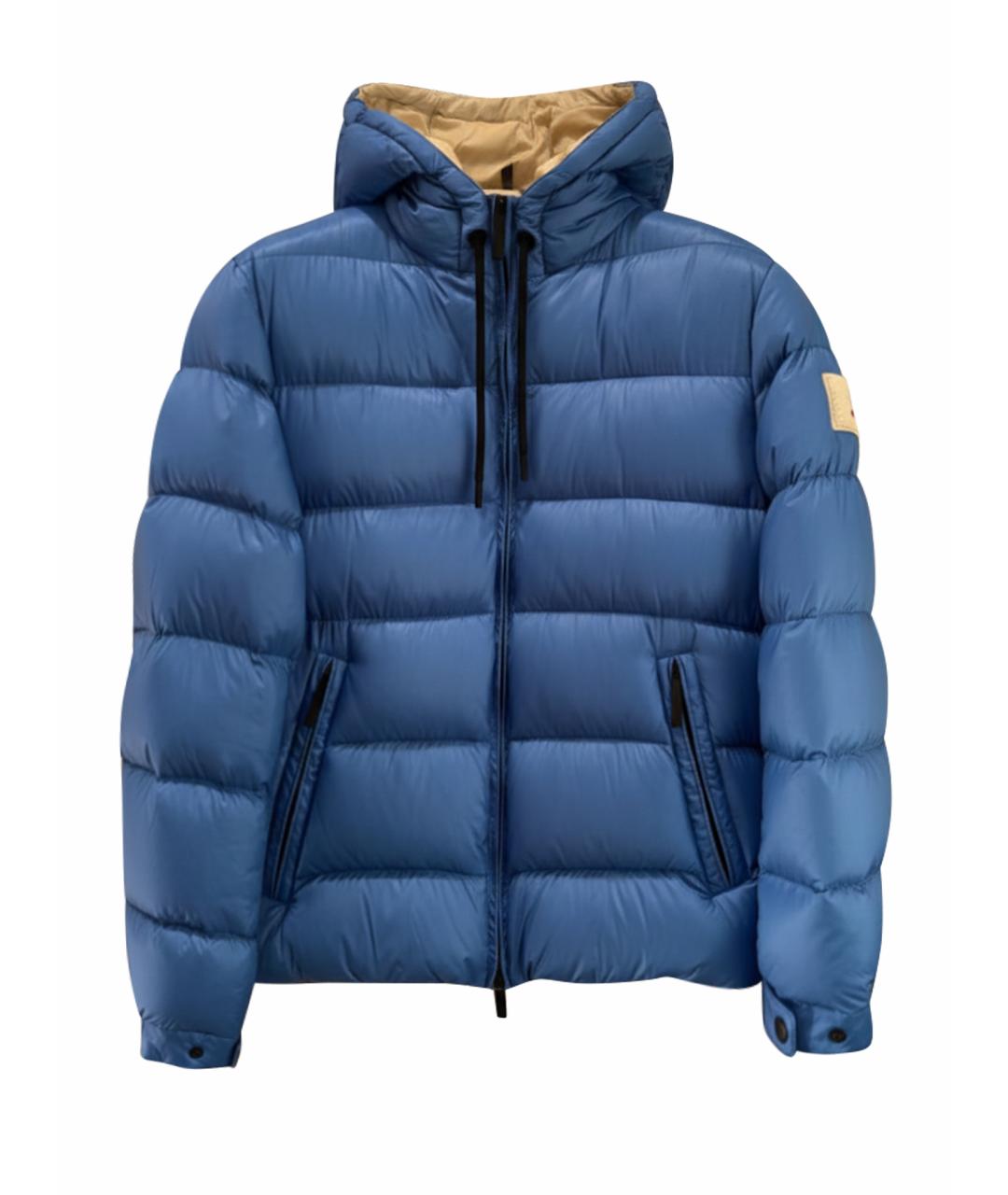 AFTER LABEL Голубая полиамидовая куртка, фото 1