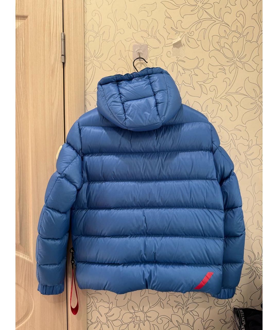 AFTER LABEL Голубая полиамидовая куртка, фото 2