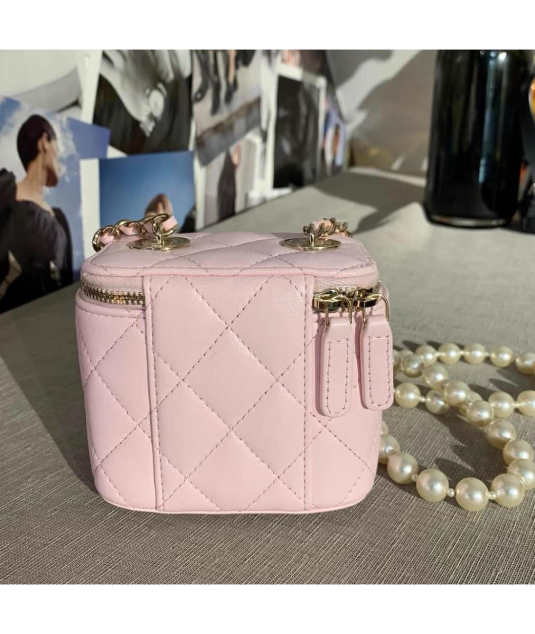 CHANEL Розовая сумка через плечо, фото 4