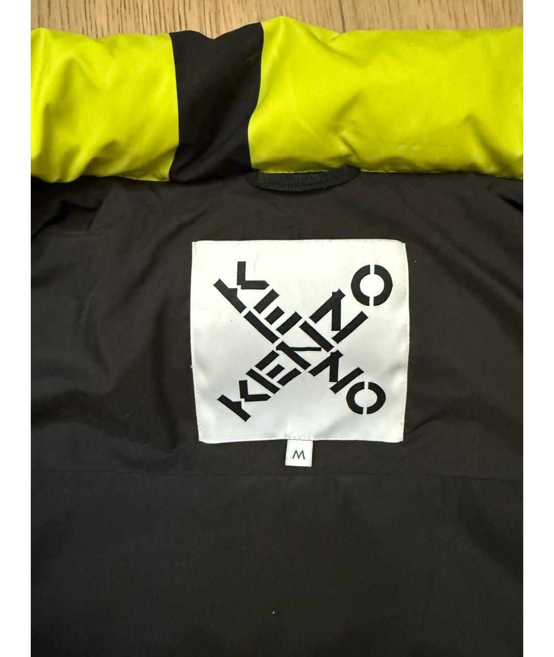 KENZO Салатовая полиэстеровая куртка, фото 3