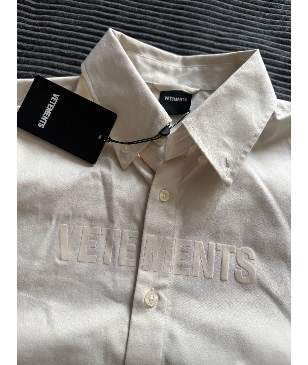 VETEMENTS Бежевая рубашка, фото 5