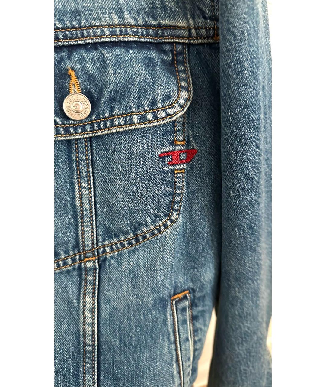 DIESEL Синяя деним куртка, фото 4