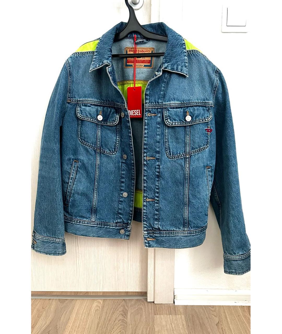 DIESEL Синяя деним куртка, фото 9