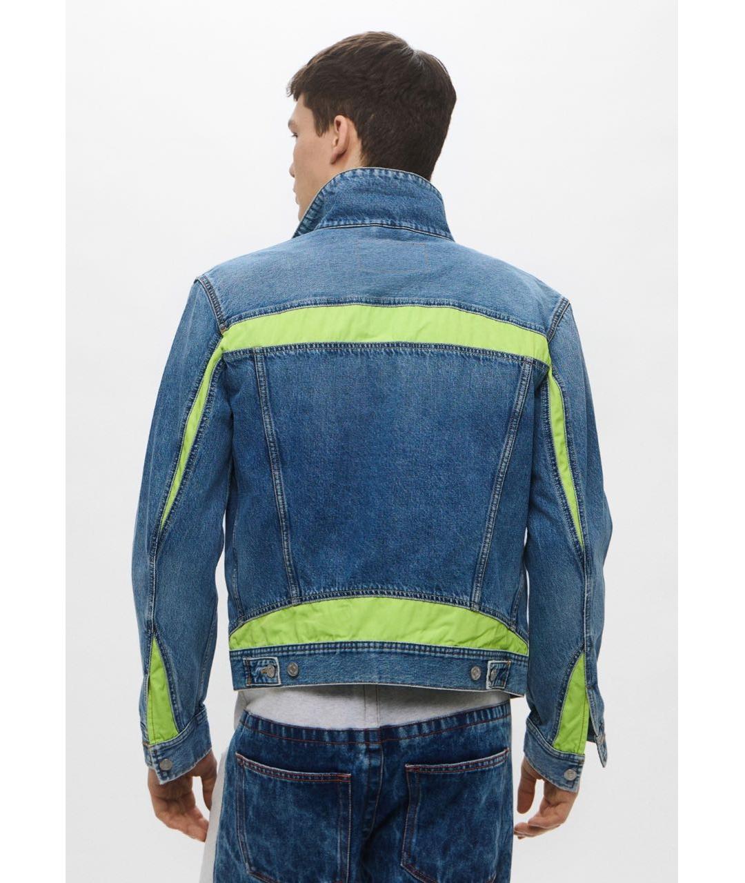 DIESEL Синяя деним куртка, фото 6