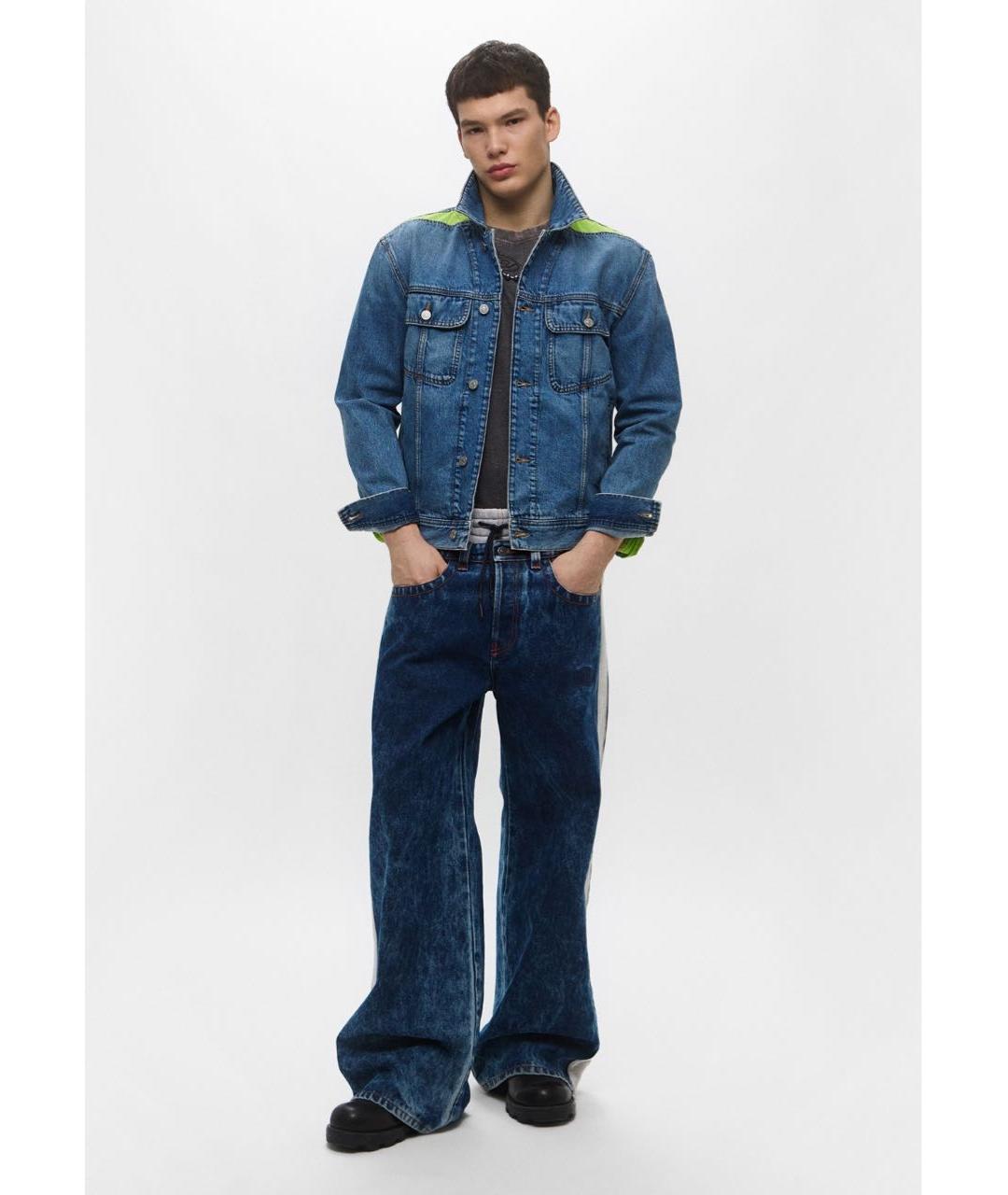 DIESEL Синяя деним куртка, фото 5