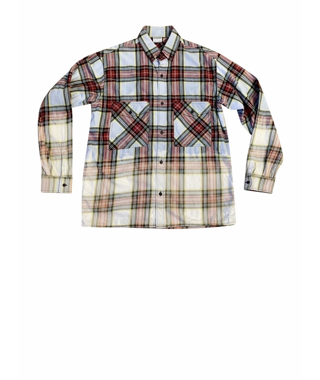 MARCELO BURLON Мульти хлопковая кэжуал рубашка, фото 1