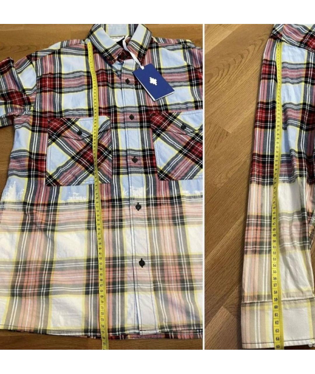 MARCELO BURLON Мульти хлопковая кэжуал рубашка, фото 5