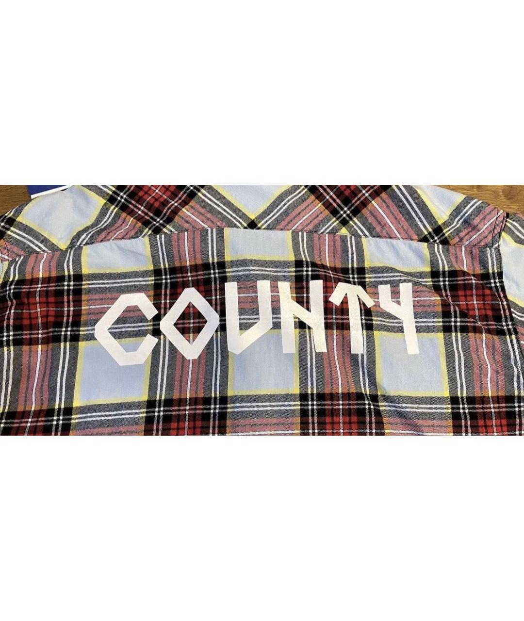 MARCELO BURLON Мульти хлопковая кэжуал рубашка, фото 2