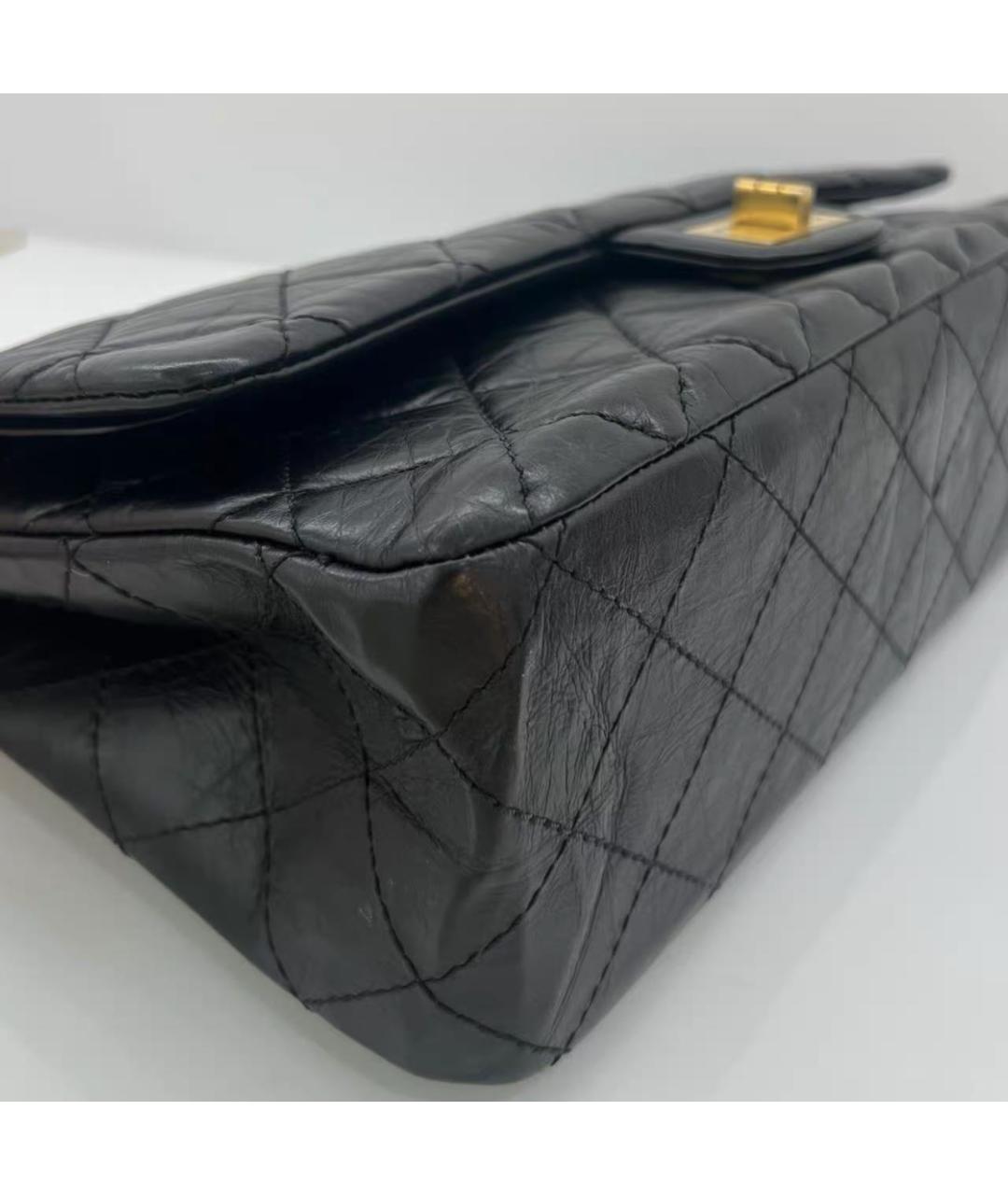 CHANEL Черная кожаная сумка через плечо, фото 5
