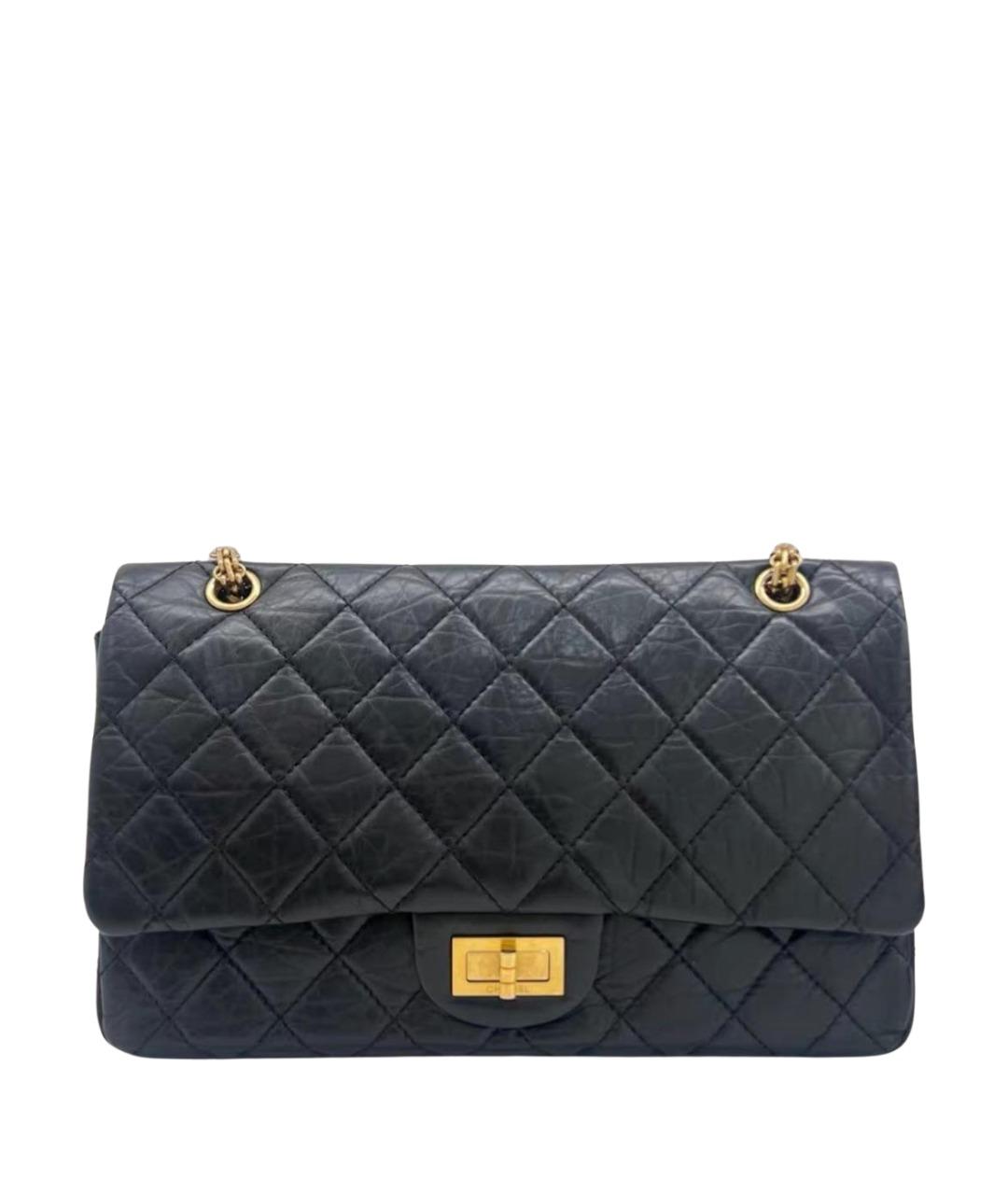 CHANEL Черная кожаная сумка через плечо, фото 1