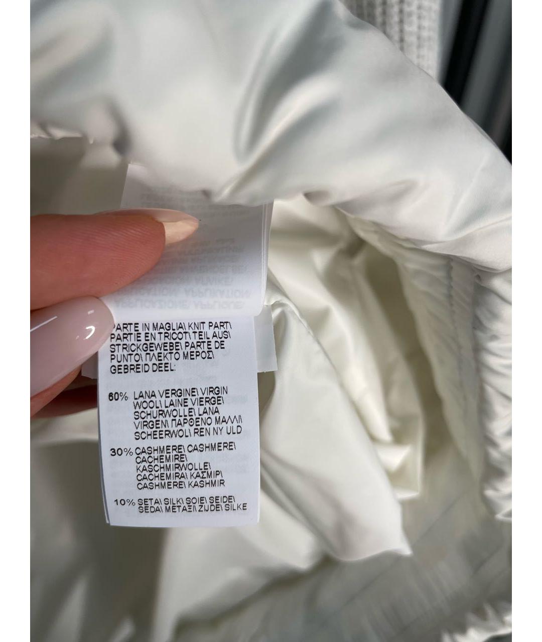 BRUNELLO CUCINELLI Бежевая полиэстеровая куртка, фото 7