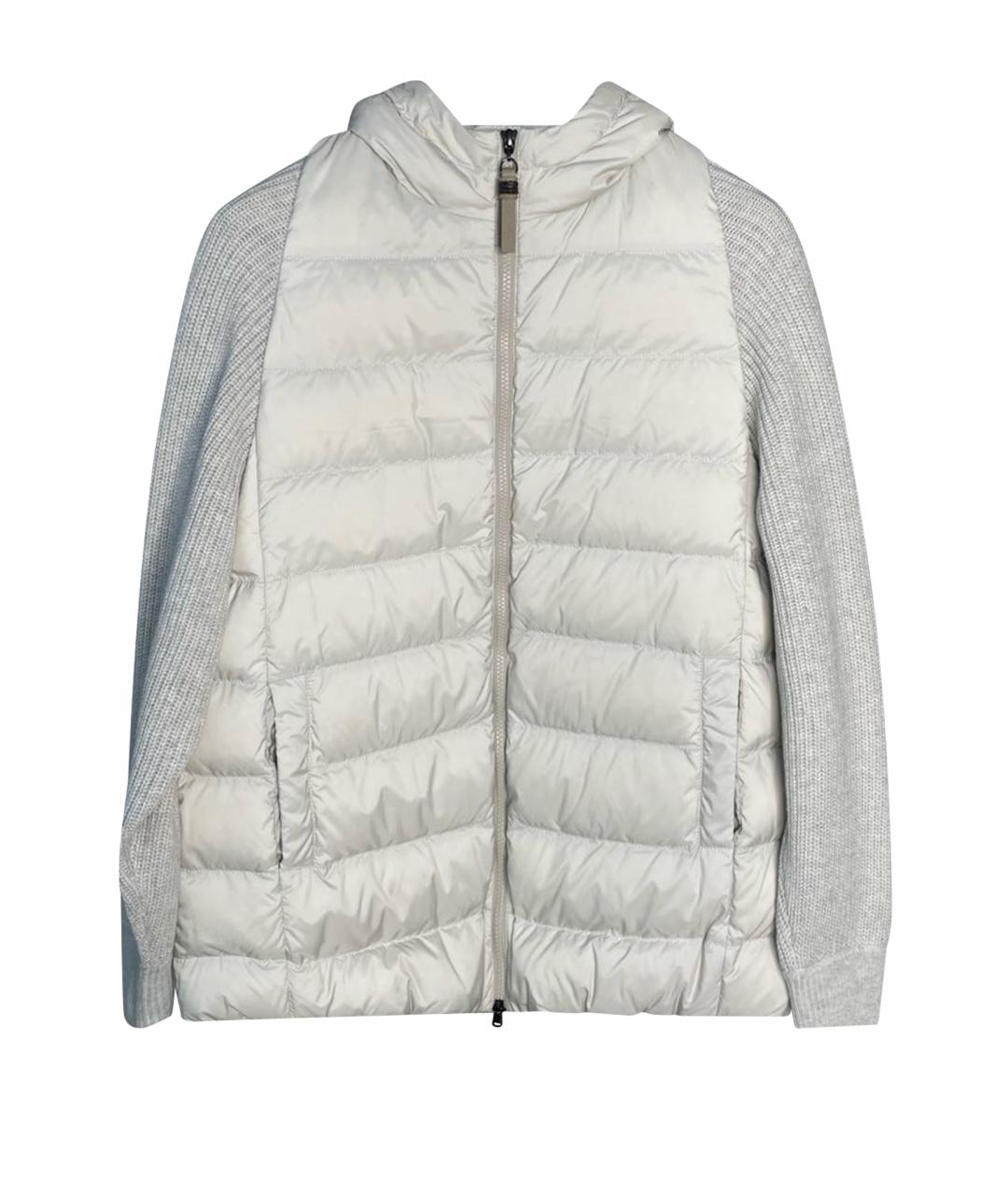 BRUNELLO CUCINELLI Бежевая полиэстеровая куртка, фото 1