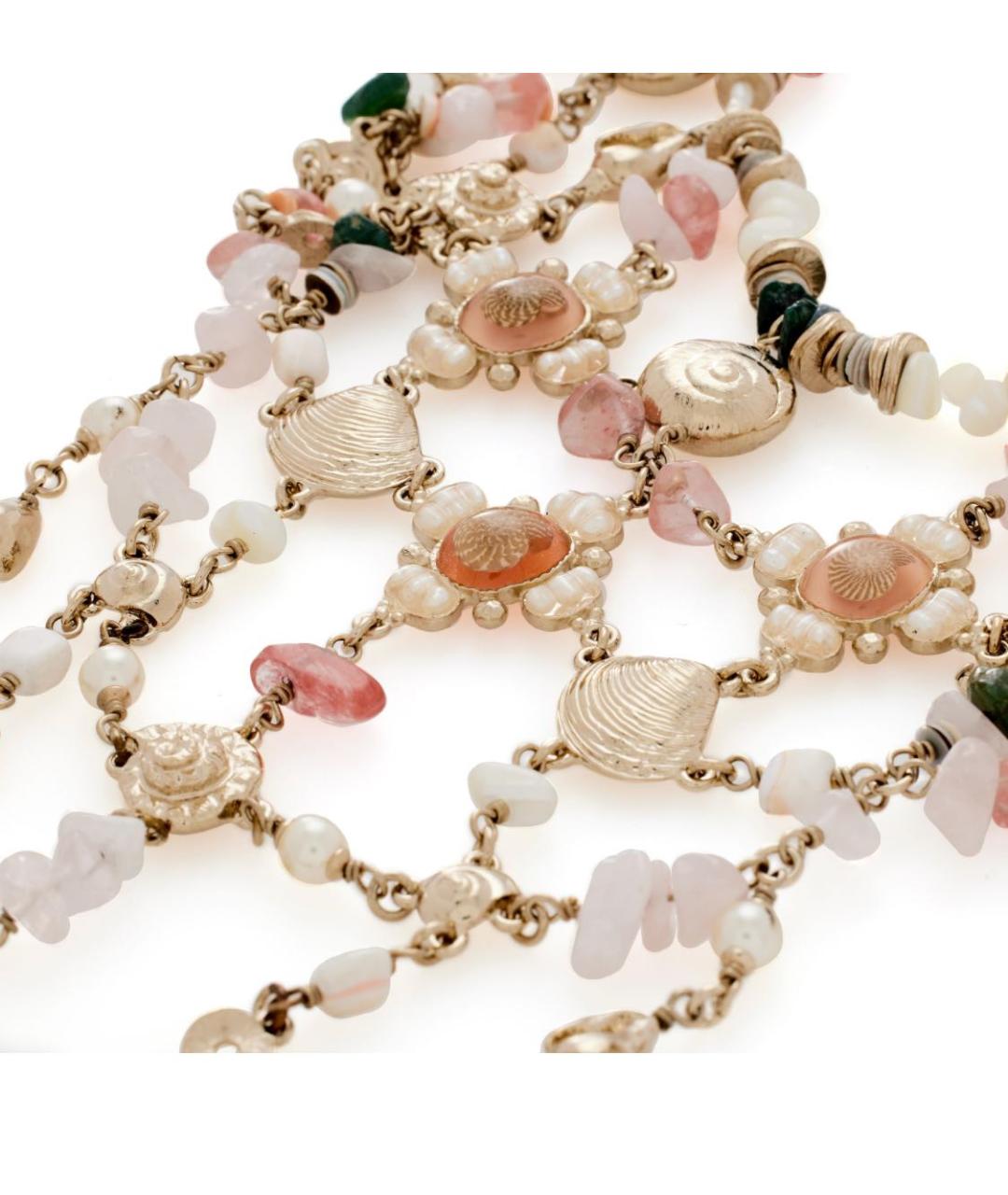 CHANEL Золотое металлическое колье, фото 2