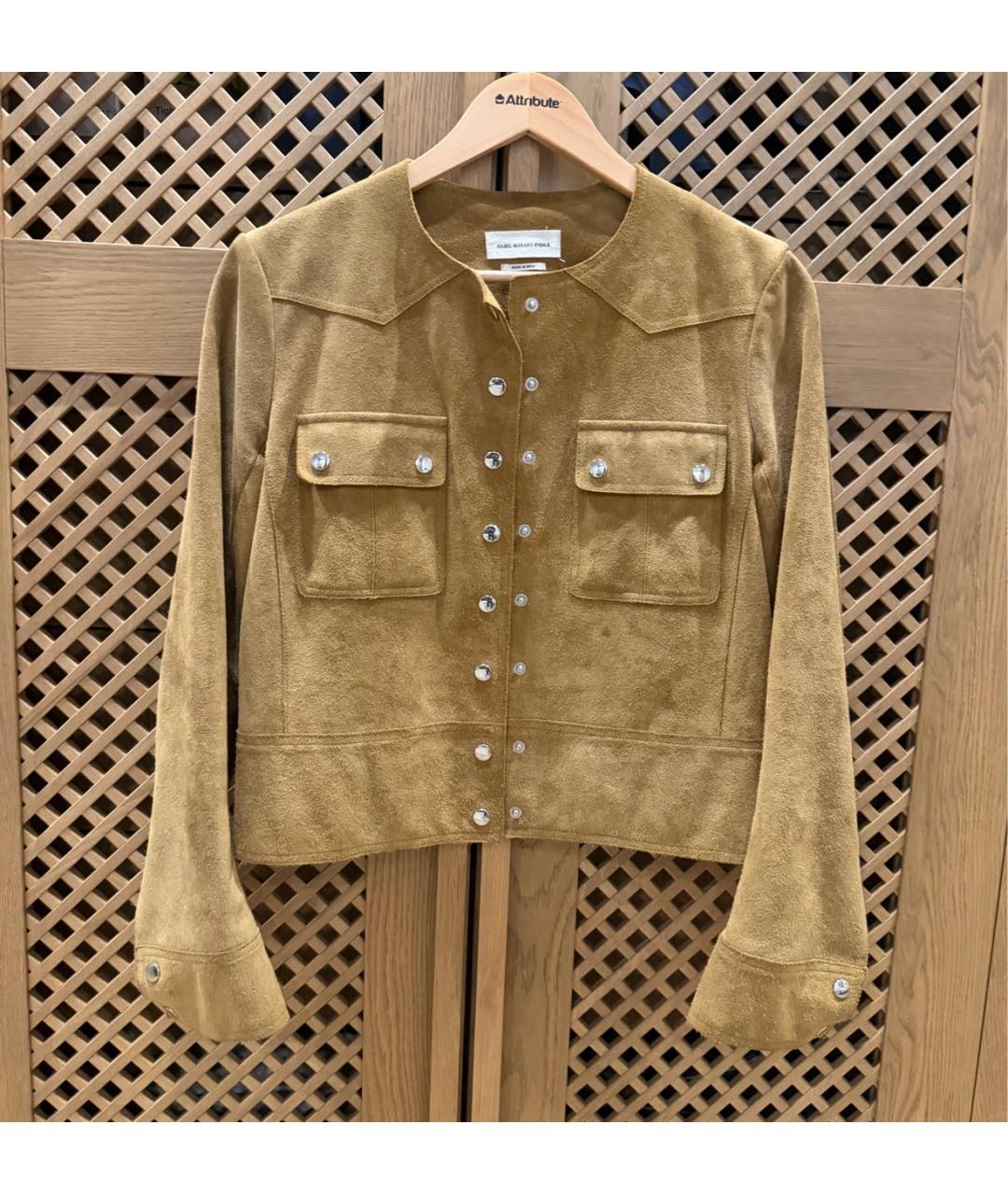 ISABEL MARANT ETOILE Бежевая куртка, фото 3