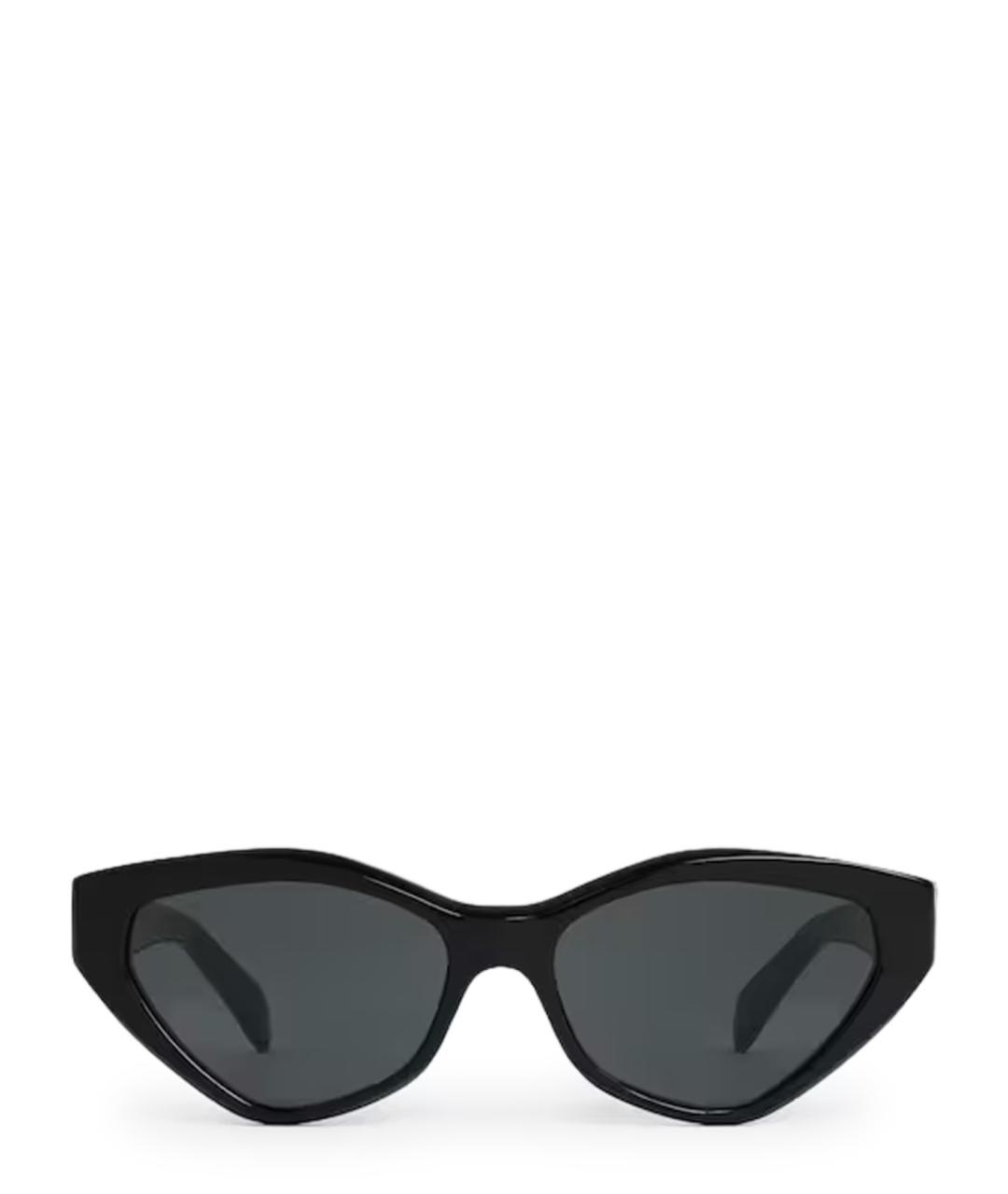 CELINE Черные пластиковые солнцезащитные очки, фото 1