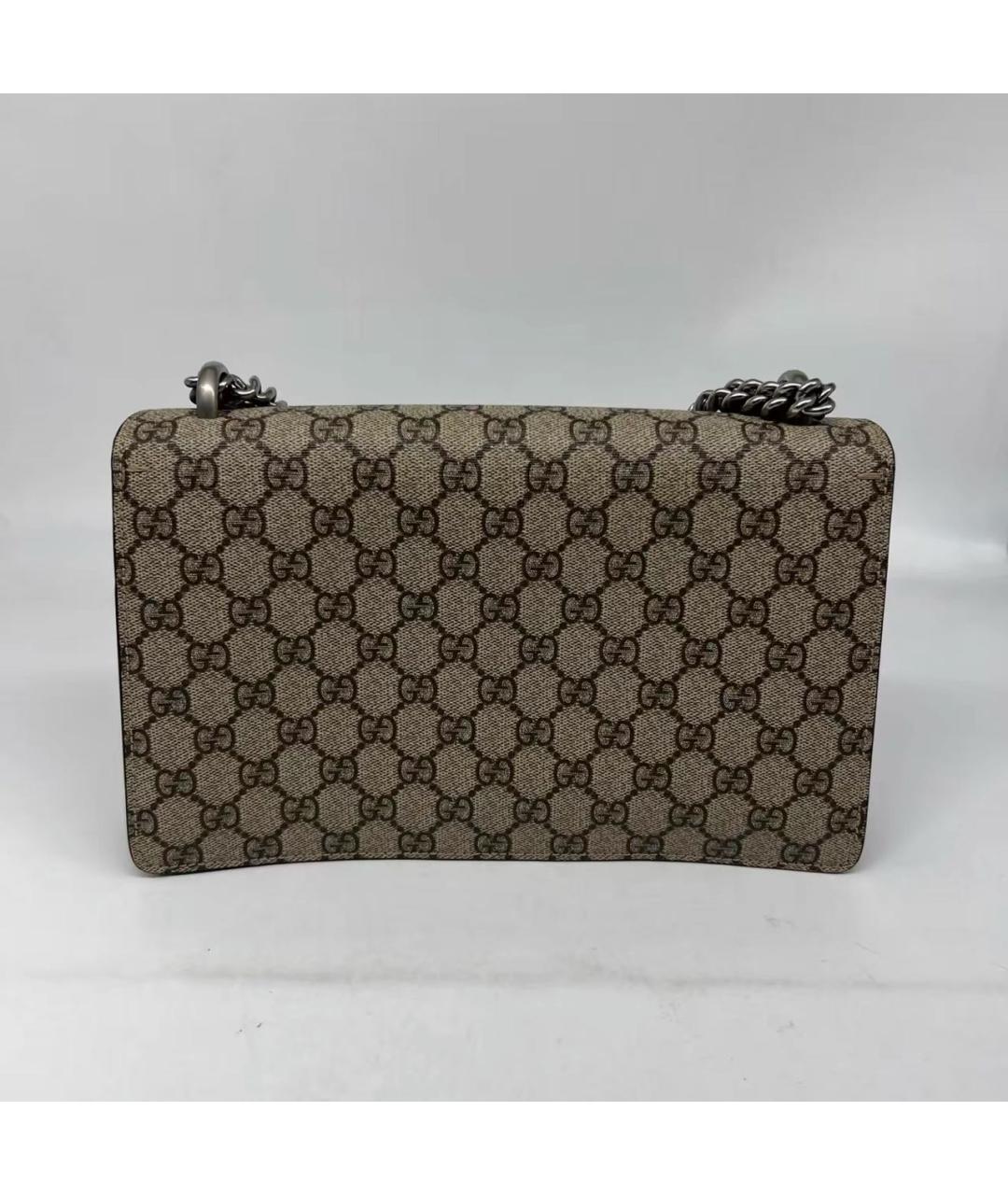 GUCCI Черная замшевая сумка через плечо, фото 4