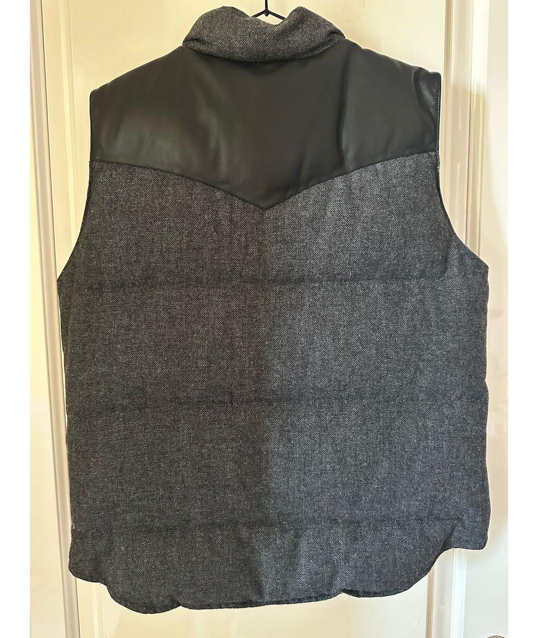 ACNE STUDIOS Серый шерстяной жилет, фото 2