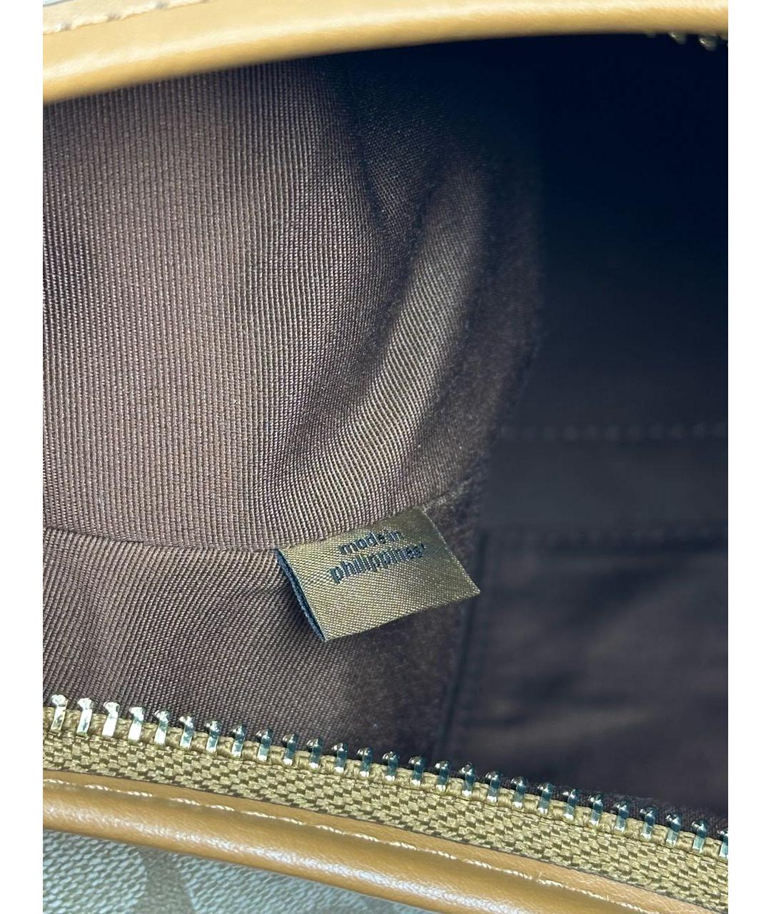 COACH Бежевая сумка тоут, фото 7