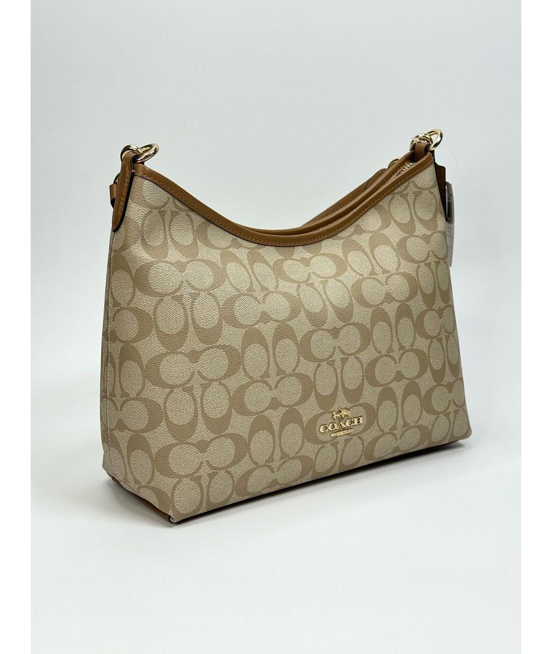 COACH Бежевая сумка тоут, фото 2