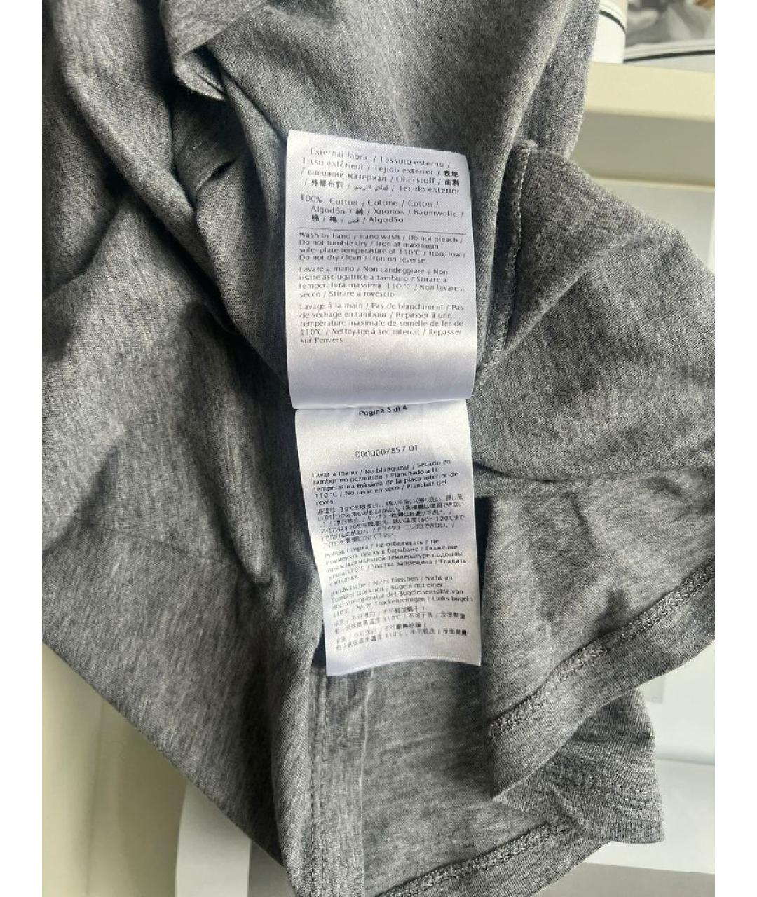 VALENTINO Серая футболка, фото 6