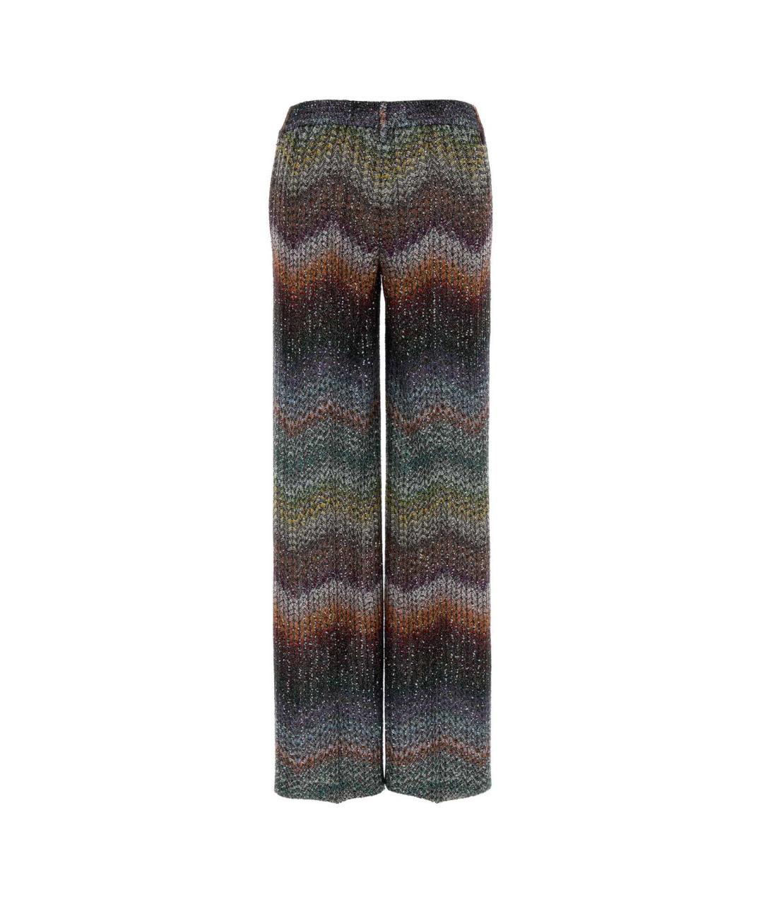 MISSONI Мульти вискозные прямые брюки, фото 2