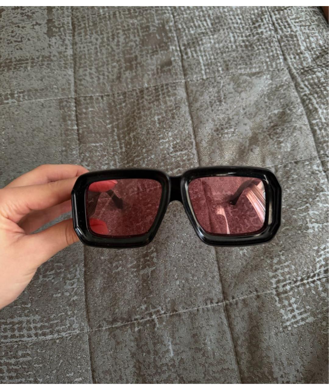 LOEWE Розовые пластиковые солнцезащитные очки, фото 5