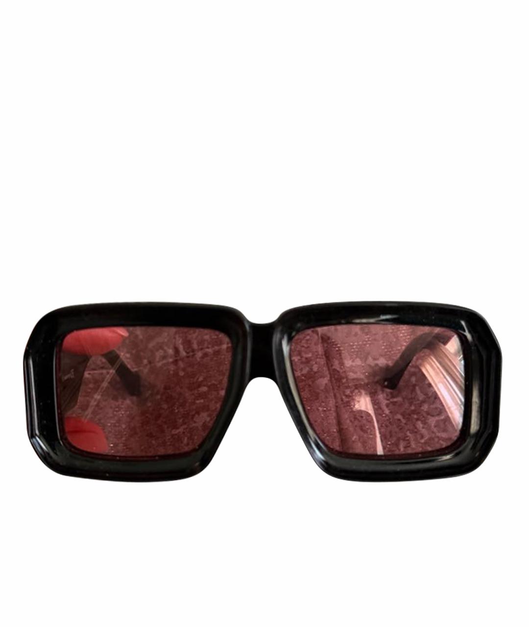 LOEWE Розовые пластиковые солнцезащитные очки, фото 1