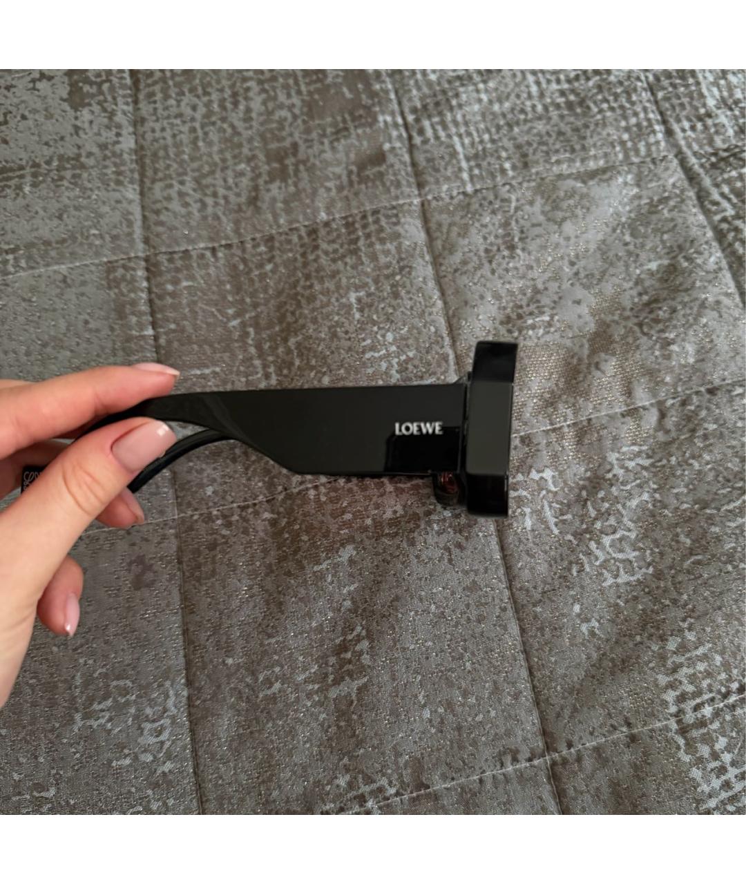 LOEWE Розовые пластиковые солнцезащитные очки, фото 2