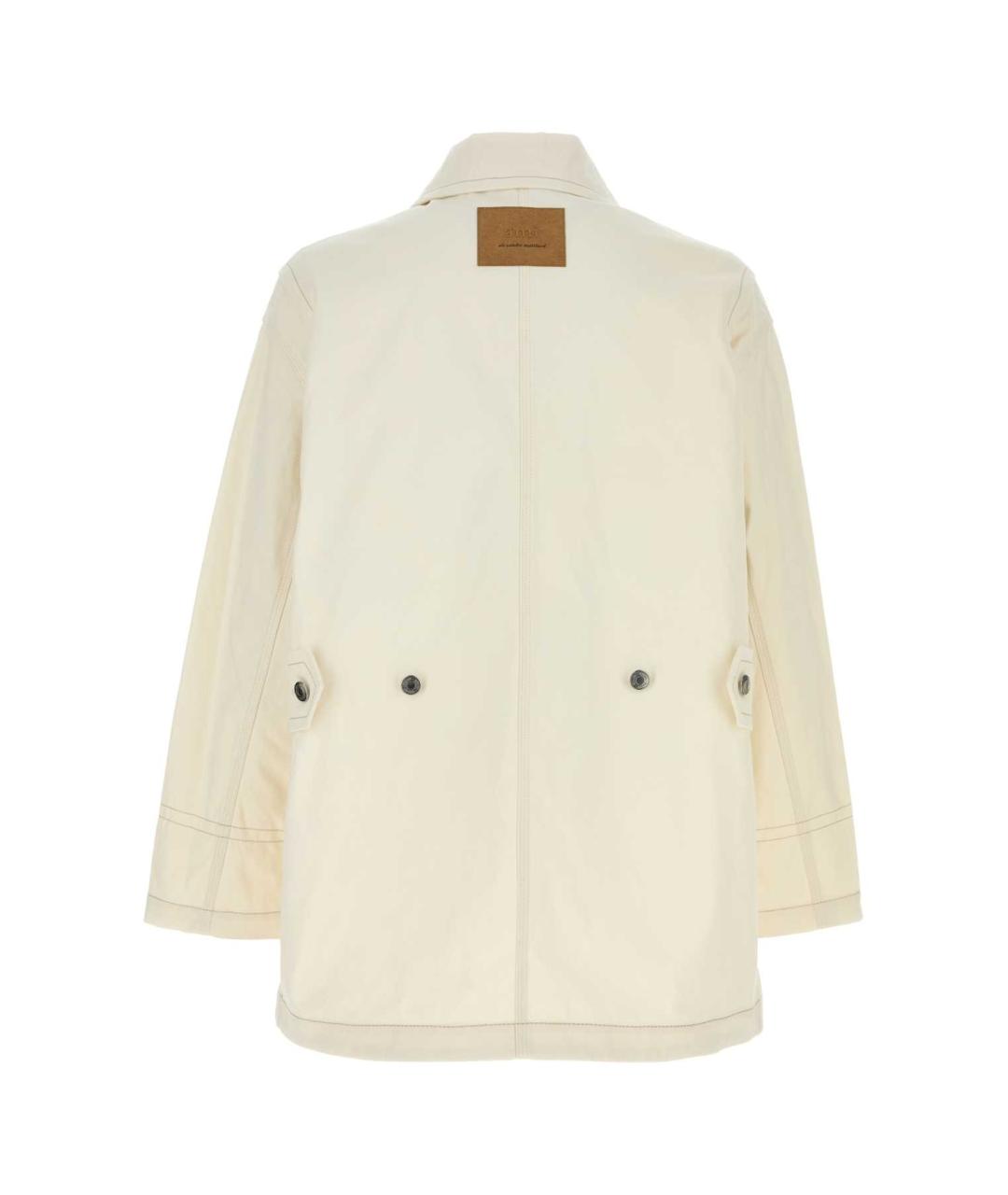 Ami Paris Белая хлопковая куртка, фото 2