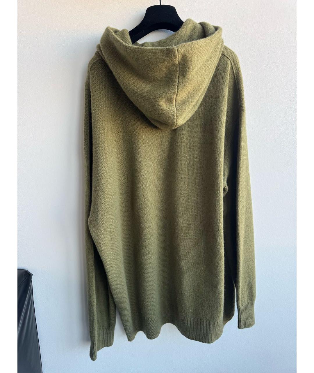 ACNE STUDIOS Хаки кашемировый джемпер / свитер, фото 2