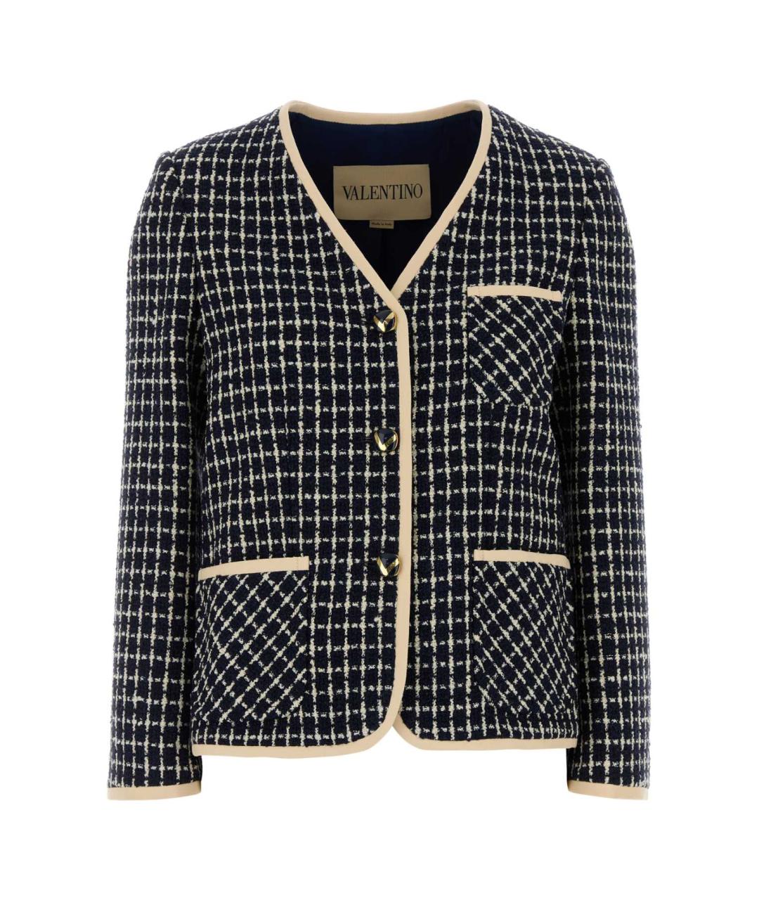 VALENTINO Мульти шерстяной жакет/пиджак, фото 1