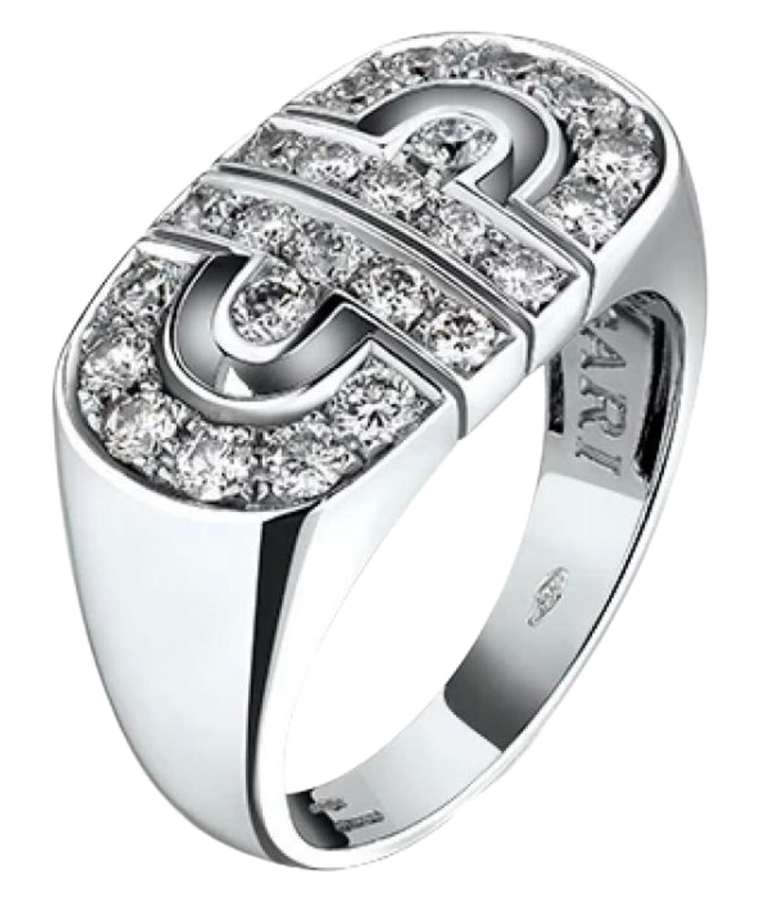 BVLGARI Серебряное кольцо из белого золота, фото 1
