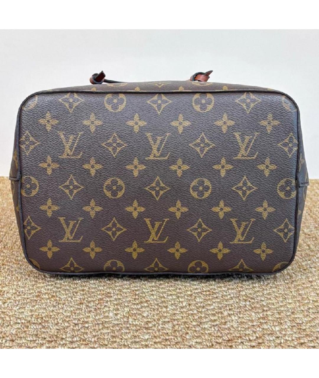 LOUIS VUITTON Коричневая сумка через плечо, фото 3