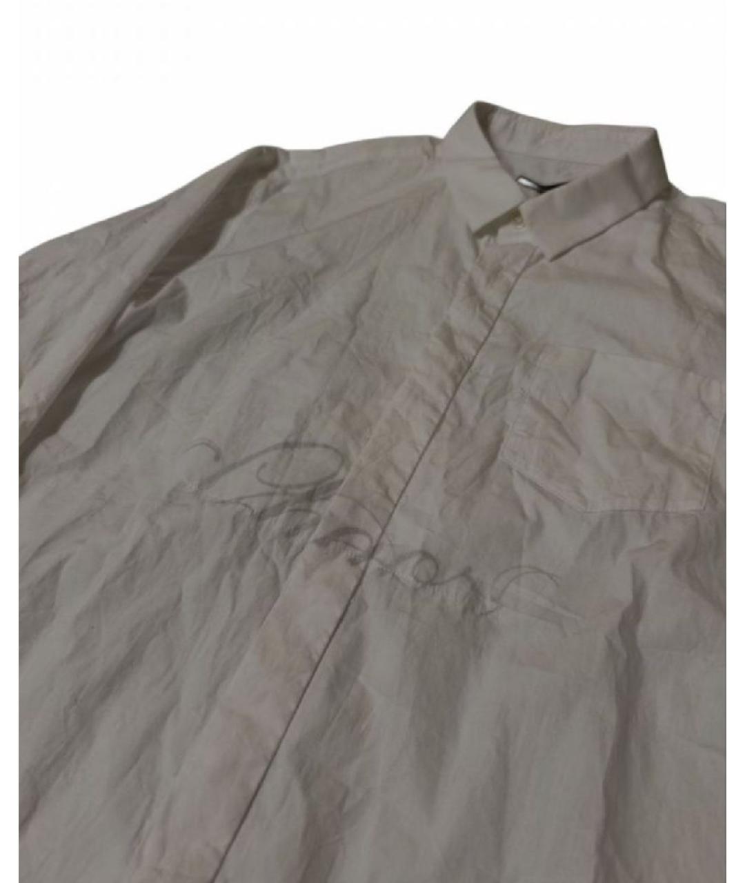 UNDERCOVER Белая хлопковая рубашка, фото 3