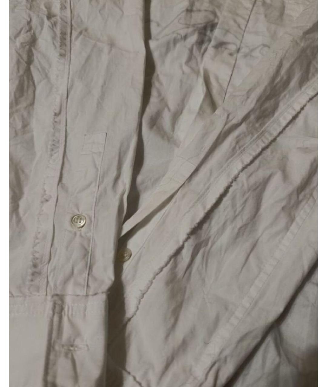 UNDERCOVER Белая хлопковая рубашка, фото 4