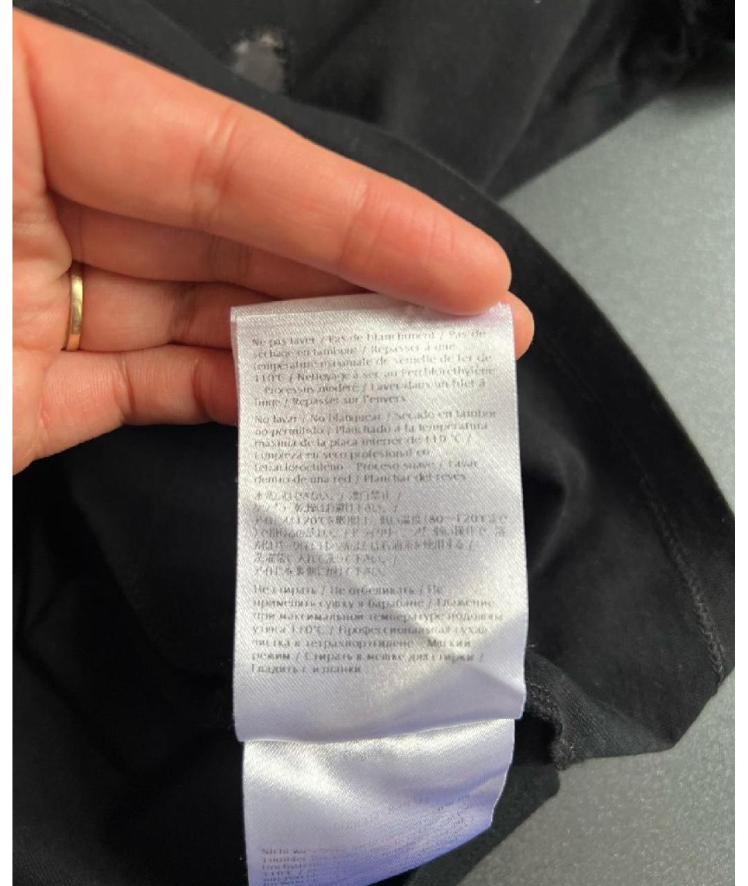 VALENTINO Черная футболка, фото 7