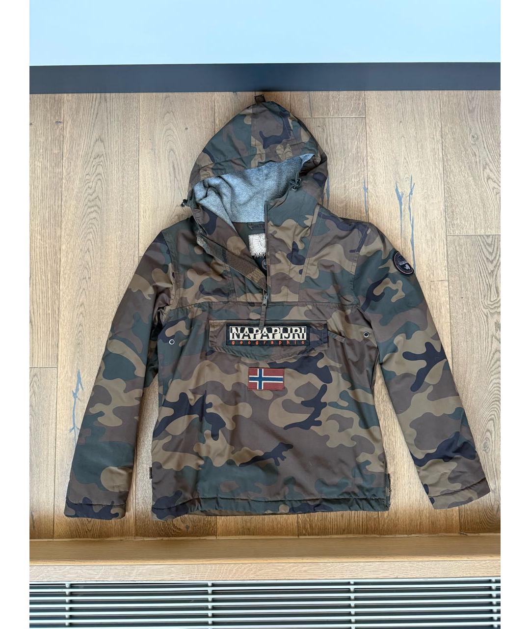NAPAPIJRI Хаки полиэстеровая куртка, фото 5