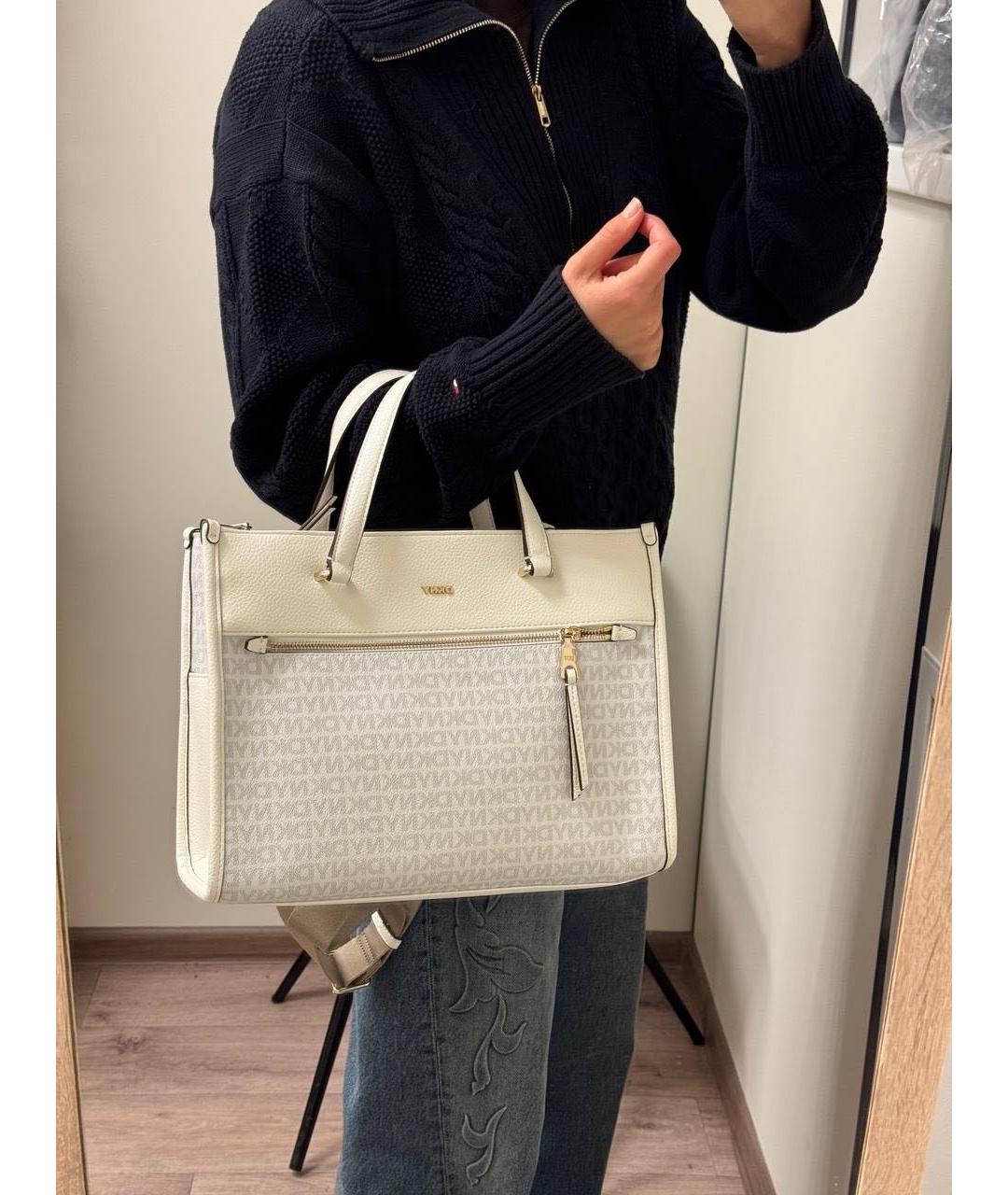 DKNY Серая сумка тоут, фото 3