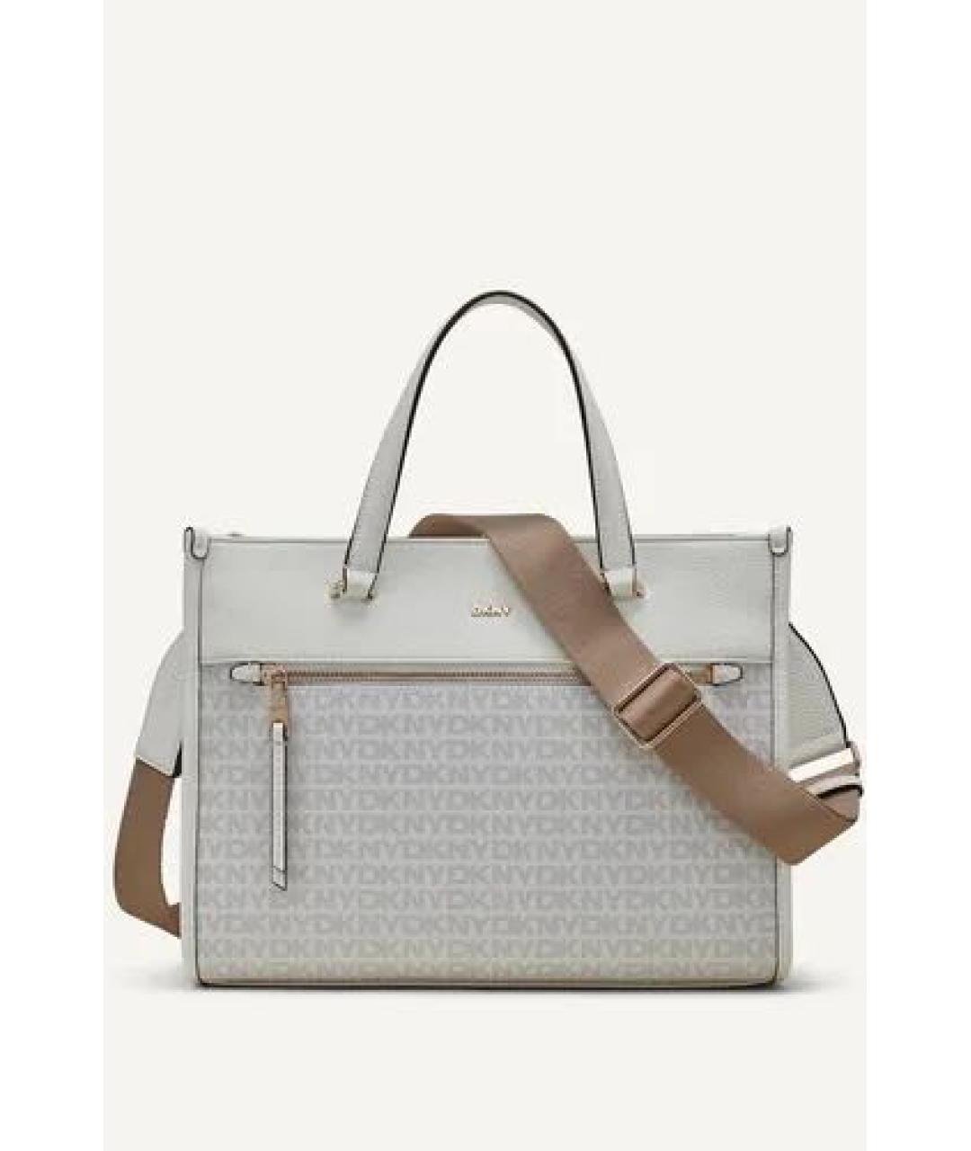 DKNY Серая сумка тоут, фото 8