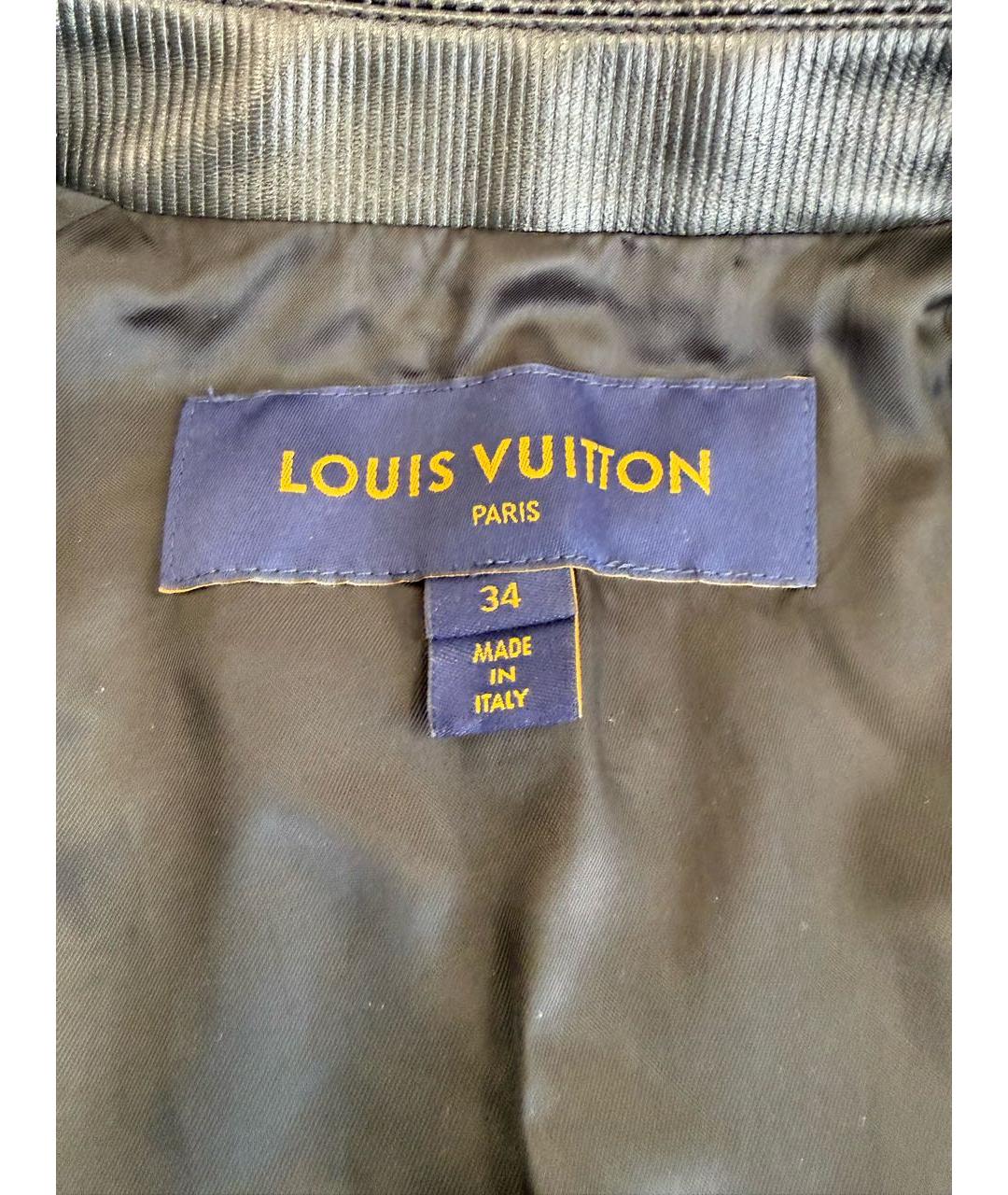 LOUIS VUITTON Антрацитовый деним тренч/плащ, фото 3