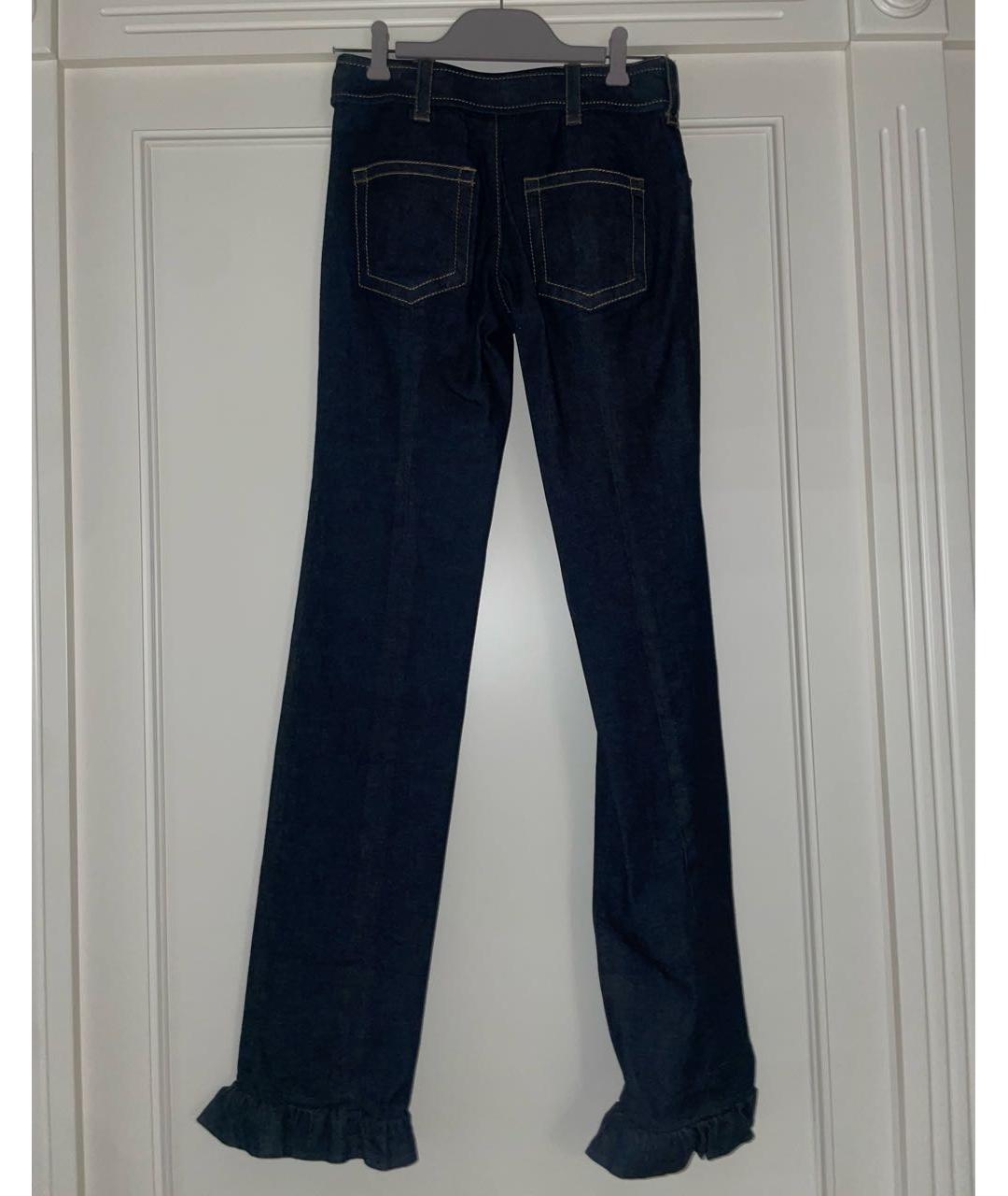 PRADA Темно-синие прямые джинсы, фото 2