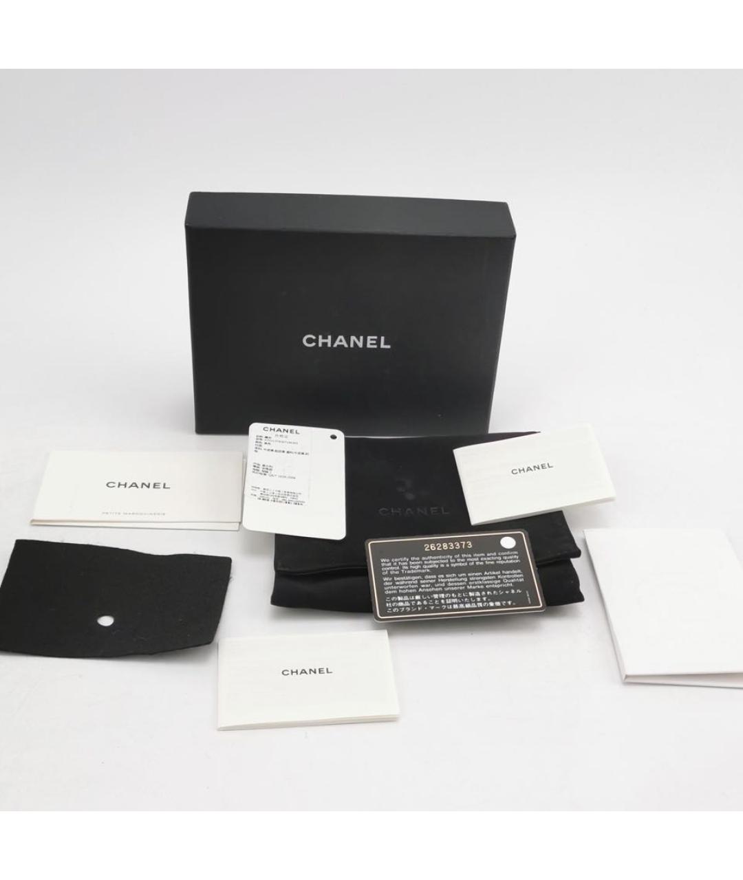 CHANEL Черная кожаная сумка через плечо, фото 3