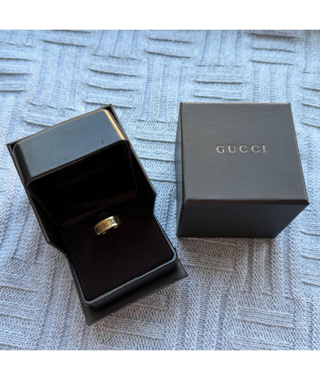 GUCCI Золотое кольцо из желтого золота, фото 2